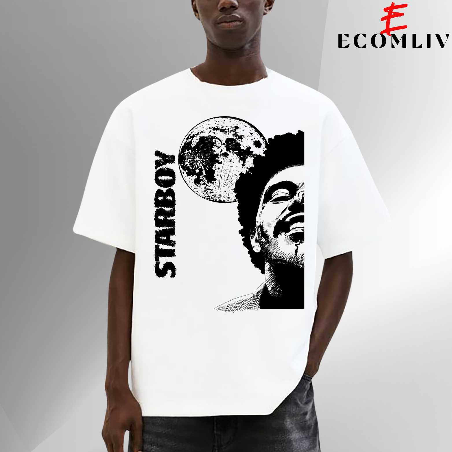 The Weeknd Starboy Album T Shirt, Xo Unisex Tee